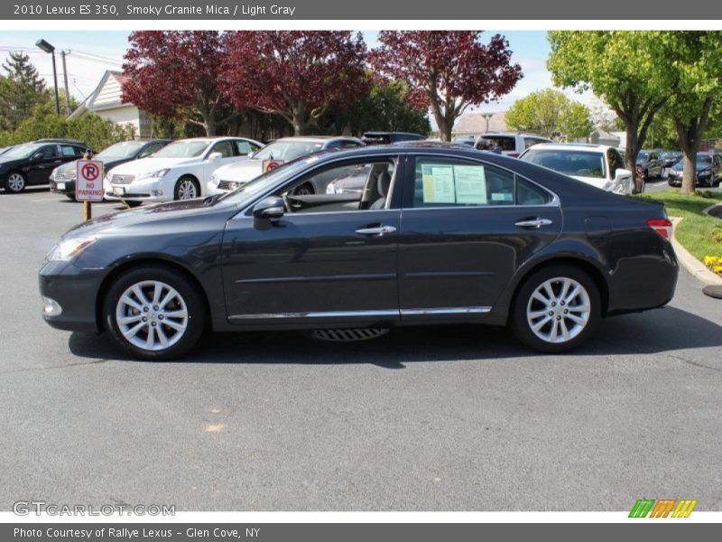 Smoky Granite Mica / Light Gray 2010 Lexus ES 350
