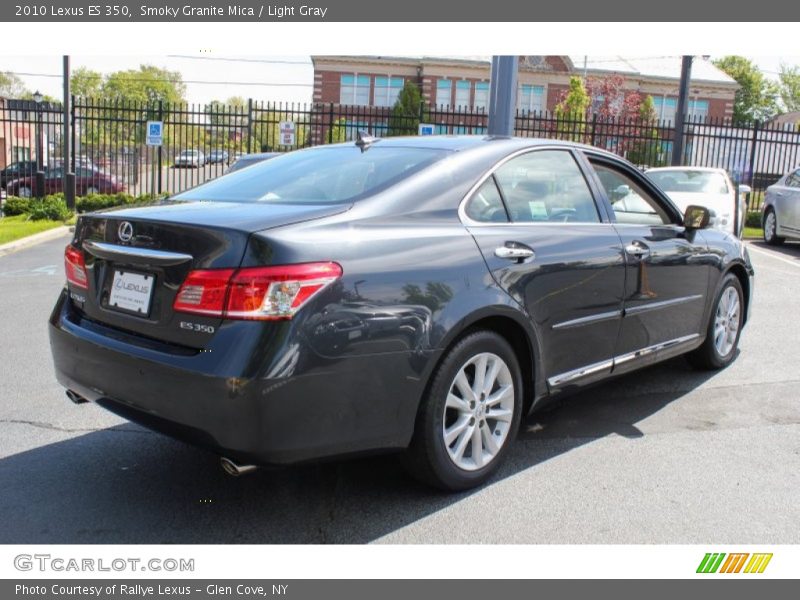 Smoky Granite Mica / Light Gray 2010 Lexus ES 350