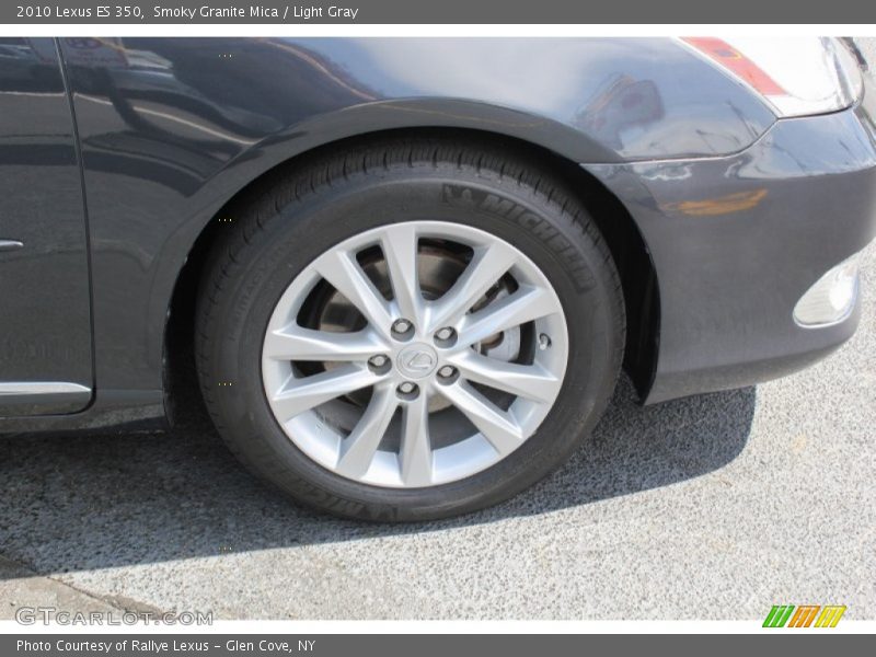 Smoky Granite Mica / Light Gray 2010 Lexus ES 350