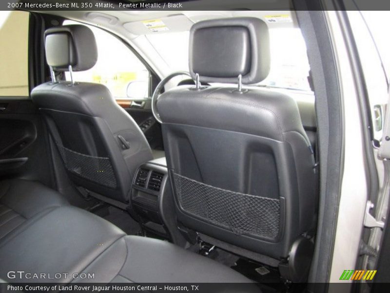 Pewter Metallic / Black 2007 Mercedes-Benz ML 350 4Matic