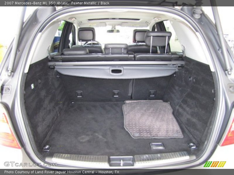 Pewter Metallic / Black 2007 Mercedes-Benz ML 350 4Matic