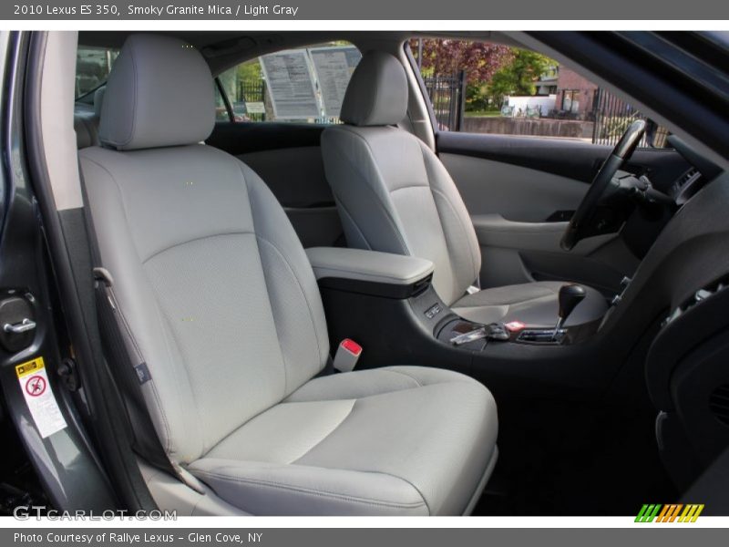 Smoky Granite Mica / Light Gray 2010 Lexus ES 350
