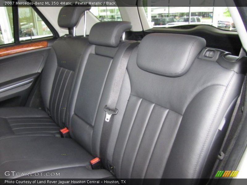 Pewter Metallic / Black 2007 Mercedes-Benz ML 350 4Matic