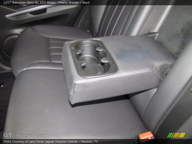 Pewter Metallic / Black 2007 Mercedes-Benz ML 350 4Matic