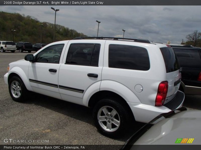 Bright White / Dark/Light Slate Gray 2008 Dodge Durango SLT 4x4