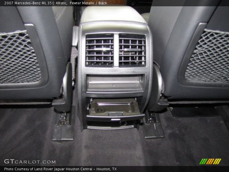 Pewter Metallic / Black 2007 Mercedes-Benz ML 350 4Matic