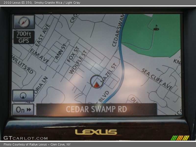 Smoky Granite Mica / Light Gray 2010 Lexus ES 350