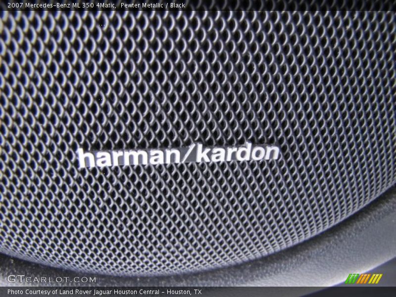 Pewter Metallic / Black 2007 Mercedes-Benz ML 350 4Matic