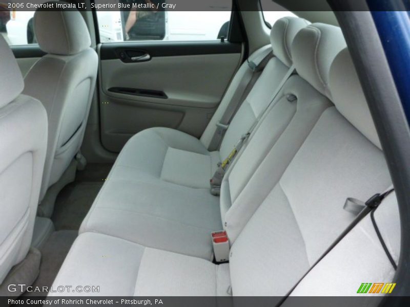 Rear Seat of 2006 Impala LT
