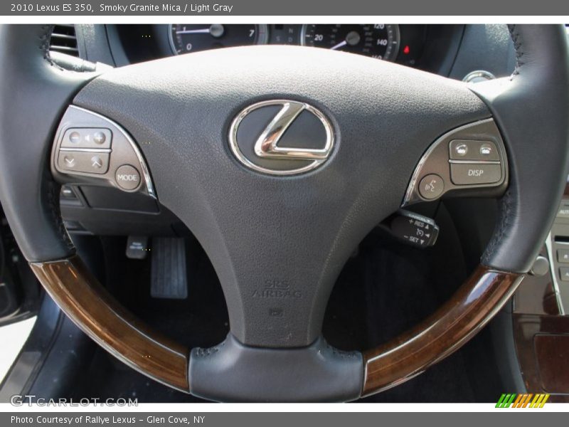 Smoky Granite Mica / Light Gray 2010 Lexus ES 350