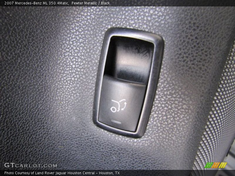 Pewter Metallic / Black 2007 Mercedes-Benz ML 350 4Matic