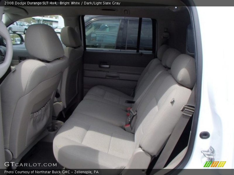 Bright White / Dark/Light Slate Gray 2008 Dodge Durango SLT 4x4