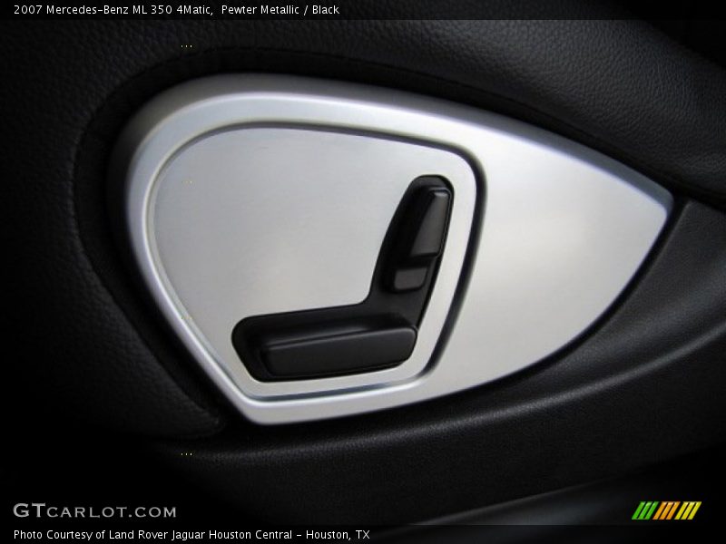 Pewter Metallic / Black 2007 Mercedes-Benz ML 350 4Matic