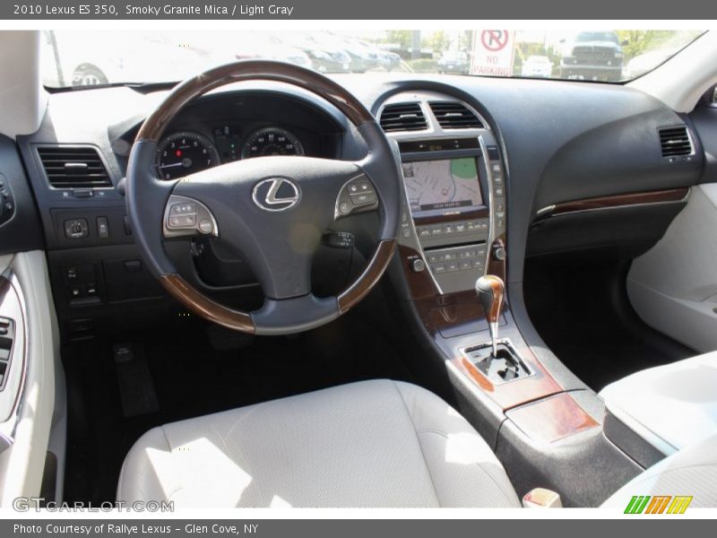 Smoky Granite Mica / Light Gray 2010 Lexus ES 350