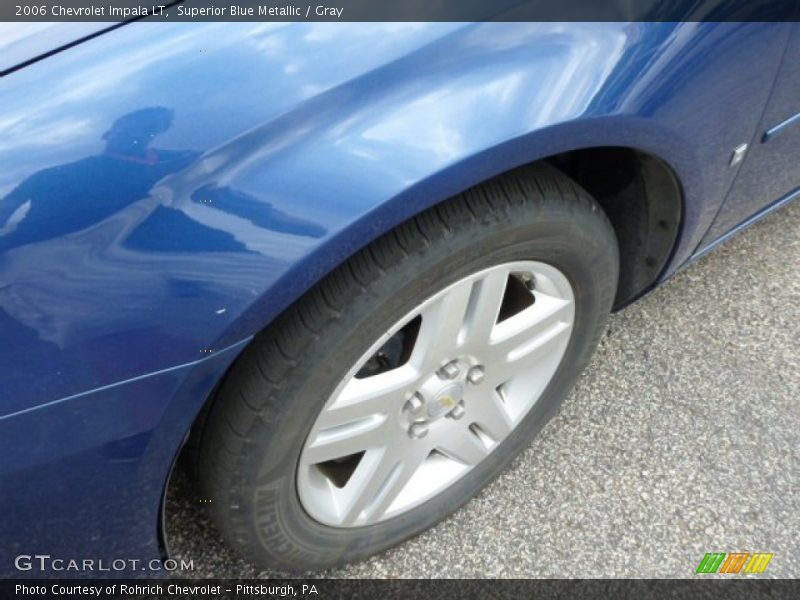 Superior Blue Metallic / Gray 2006 Chevrolet Impala LT