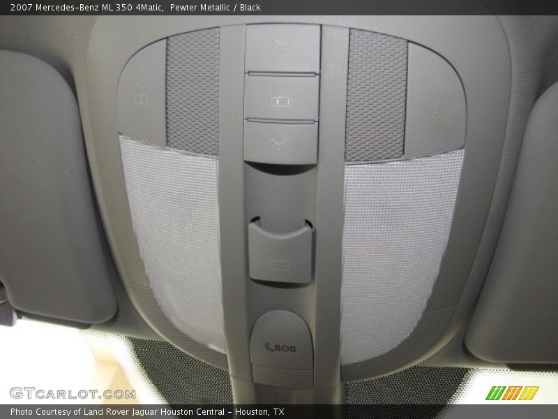 Pewter Metallic / Black 2007 Mercedes-Benz ML 350 4Matic