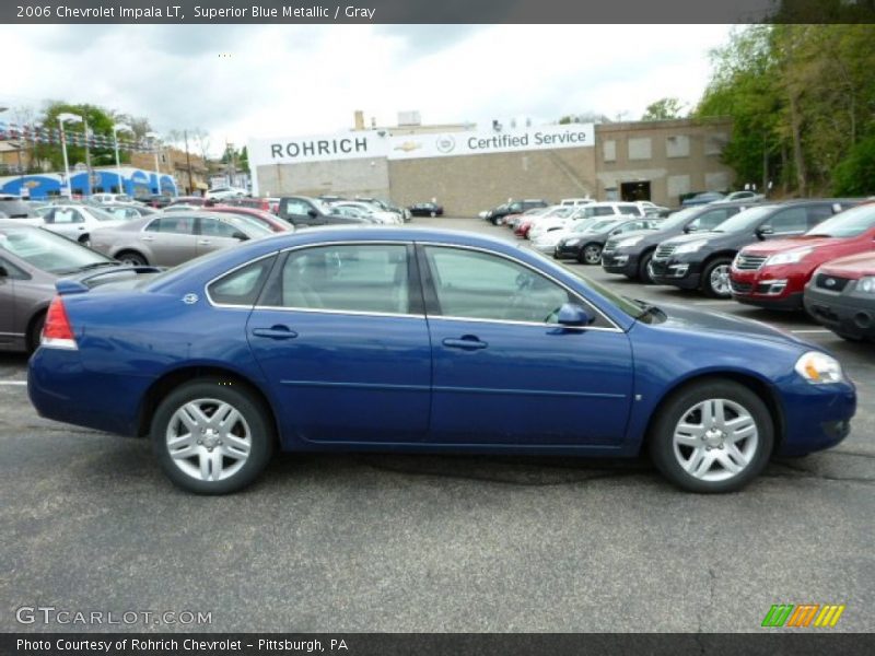 Superior Blue Metallic / Gray 2006 Chevrolet Impala LT