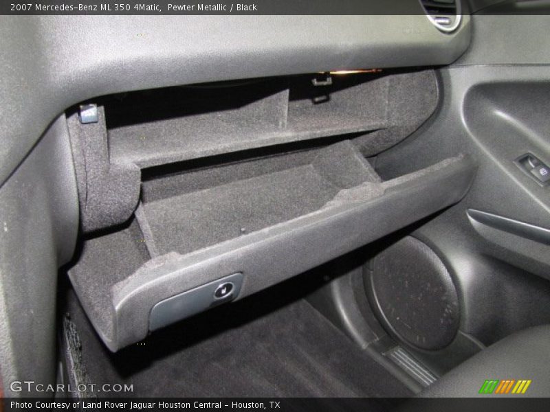 Pewter Metallic / Black 2007 Mercedes-Benz ML 350 4Matic