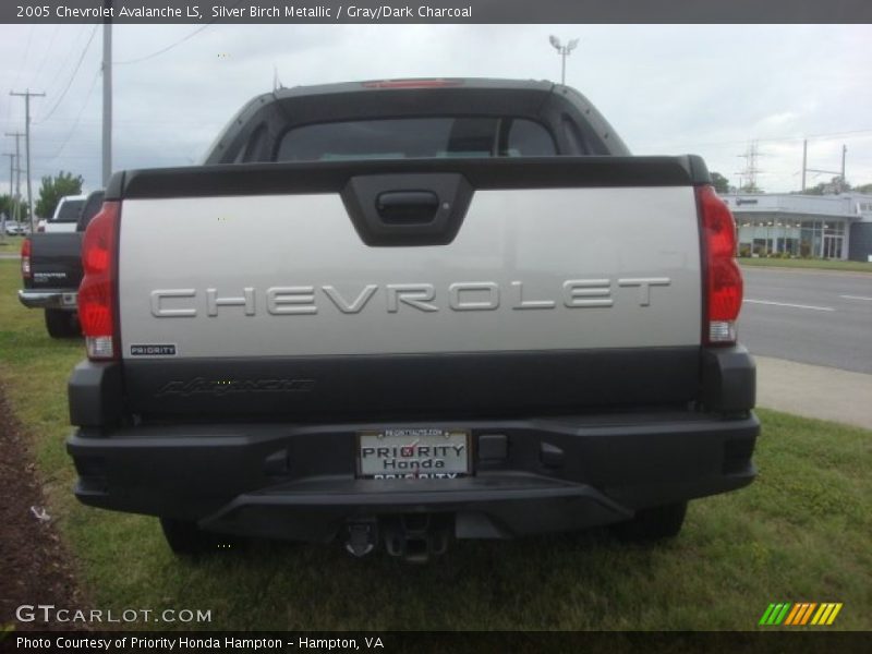 Silver Birch Metallic / Gray/Dark Charcoal 2005 Chevrolet Avalanche LS