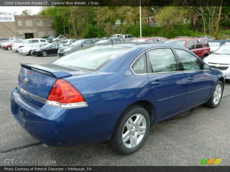 Superior Blue Metallic / Gray 2006 Chevrolet Impala LT