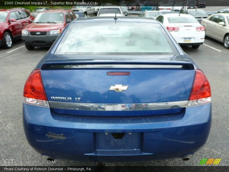 Superior Blue Metallic / Gray 2006 Chevrolet Impala LT