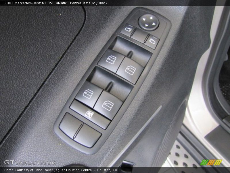 Pewter Metallic / Black 2007 Mercedes-Benz ML 350 4Matic
