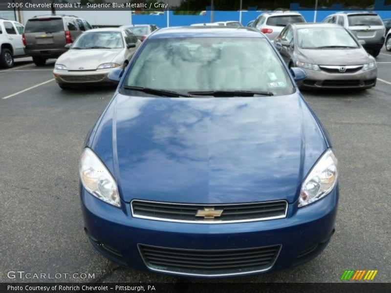 Superior Blue Metallic / Gray 2006 Chevrolet Impala LT