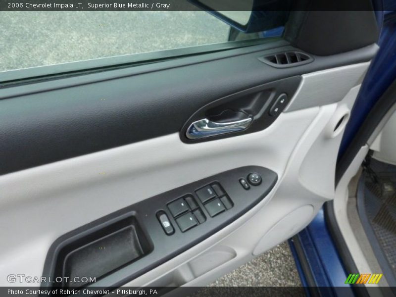 Superior Blue Metallic / Gray 2006 Chevrolet Impala LT