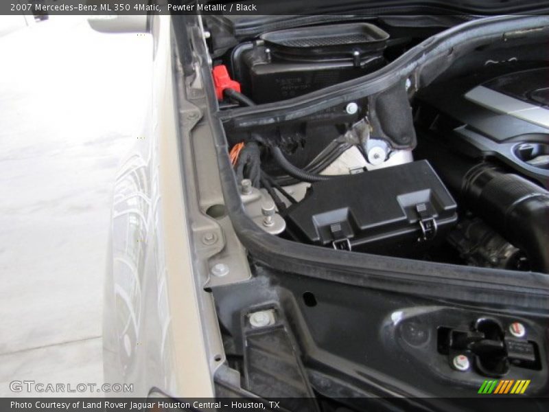 Pewter Metallic / Black 2007 Mercedes-Benz ML 350 4Matic