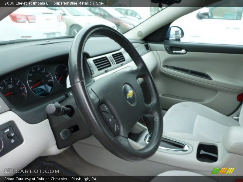 Superior Blue Metallic / Gray 2006 Chevrolet Impala LT