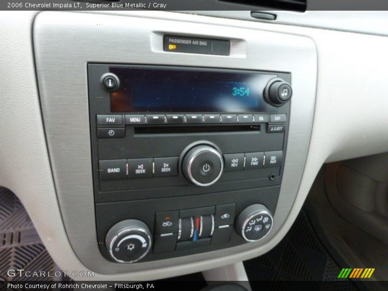 Controls of 2006 Impala LT
