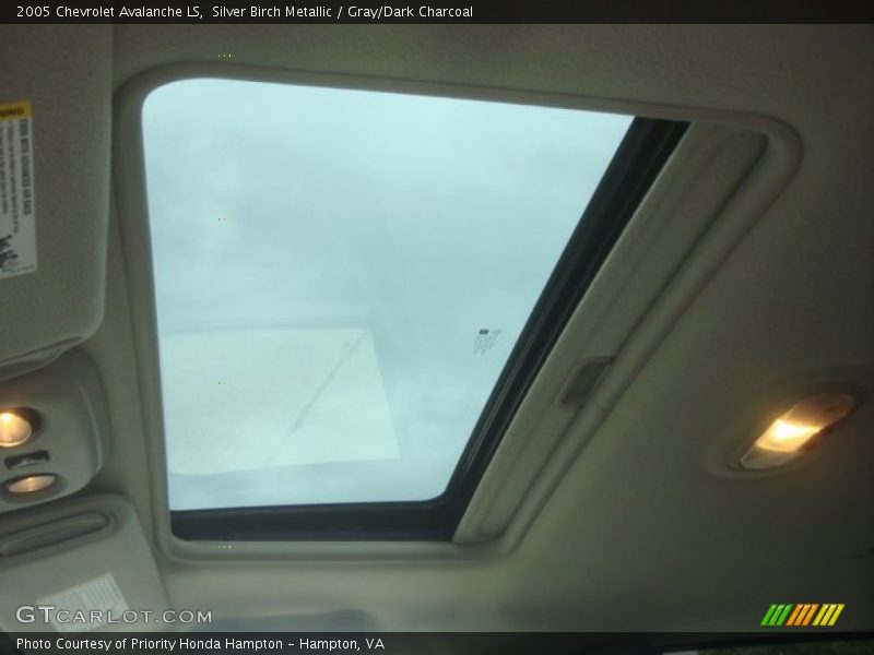Silver Birch Metallic / Gray/Dark Charcoal 2005 Chevrolet Avalanche LS