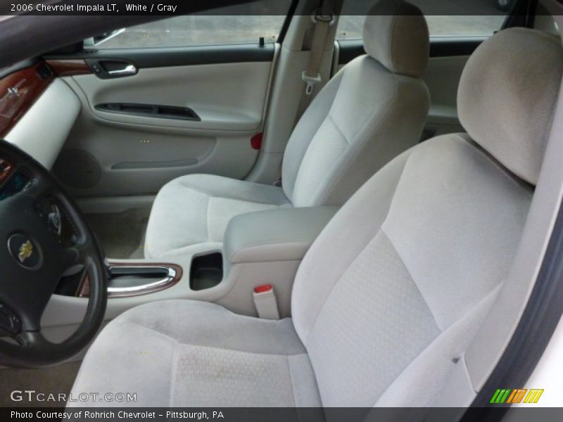 White / Gray 2006 Chevrolet Impala LT