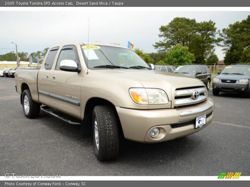 Desert Sand Mica / Taupe 2005 Toyota Tundra SR5 Access Cab