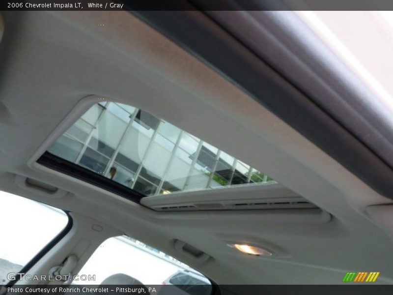 White / Gray 2006 Chevrolet Impala LT