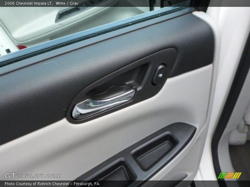 White / Gray 2006 Chevrolet Impala LT