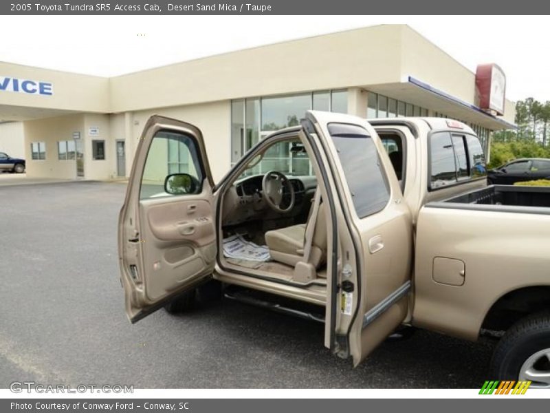 Desert Sand Mica / Taupe 2005 Toyota Tundra SR5 Access Cab