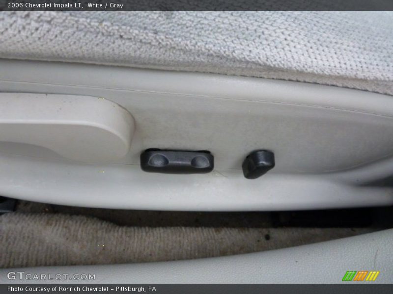 White / Gray 2006 Chevrolet Impala LT