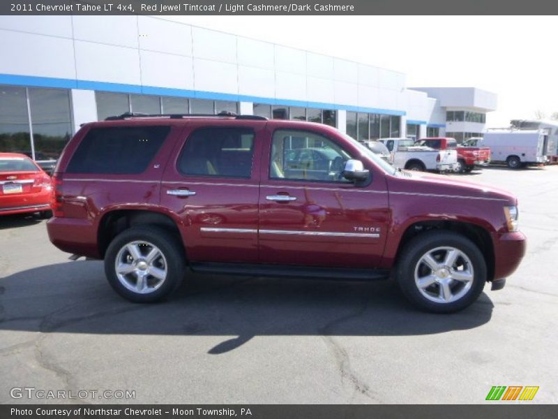 Red Jewel Tintcoat / Light Cashmere/Dark Cashmere 2011 Chevrolet Tahoe LT 4x4
