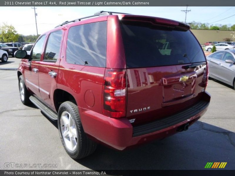 Red Jewel Tintcoat / Light Cashmere/Dark Cashmere 2011 Chevrolet Tahoe LT 4x4