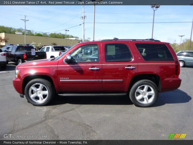 Red Jewel Tintcoat / Light Cashmere/Dark Cashmere 2011 Chevrolet Tahoe LT 4x4
