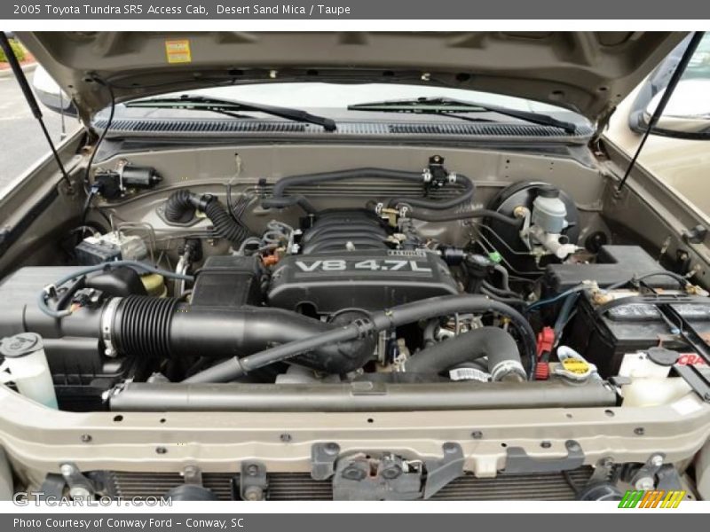 Desert Sand Mica / Taupe 2005 Toyota Tundra SR5 Access Cab