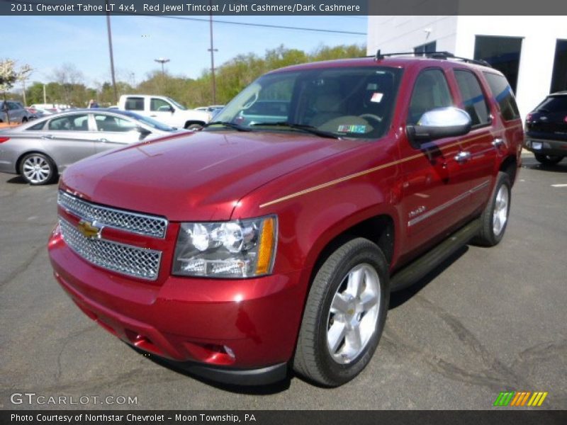 Red Jewel Tintcoat / Light Cashmere/Dark Cashmere 2011 Chevrolet Tahoe LT 4x4