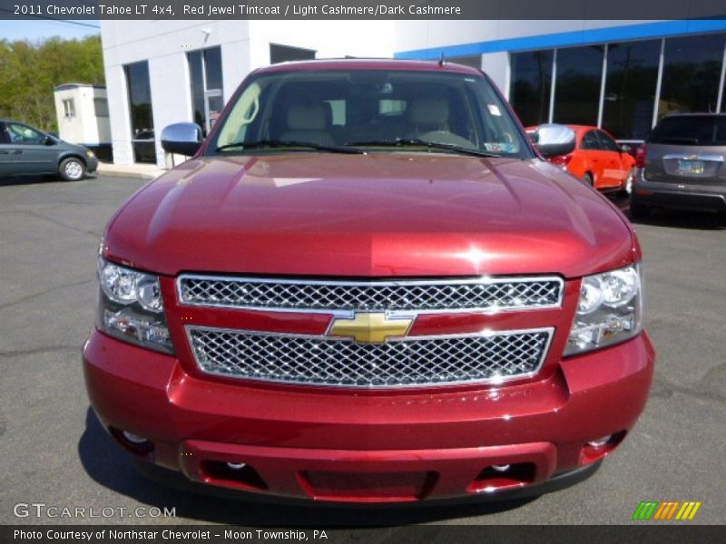 Red Jewel Tintcoat / Light Cashmere/Dark Cashmere 2011 Chevrolet Tahoe LT 4x4