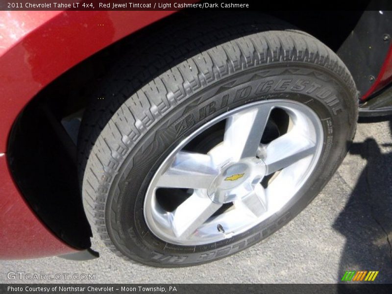 Red Jewel Tintcoat / Light Cashmere/Dark Cashmere 2011 Chevrolet Tahoe LT 4x4