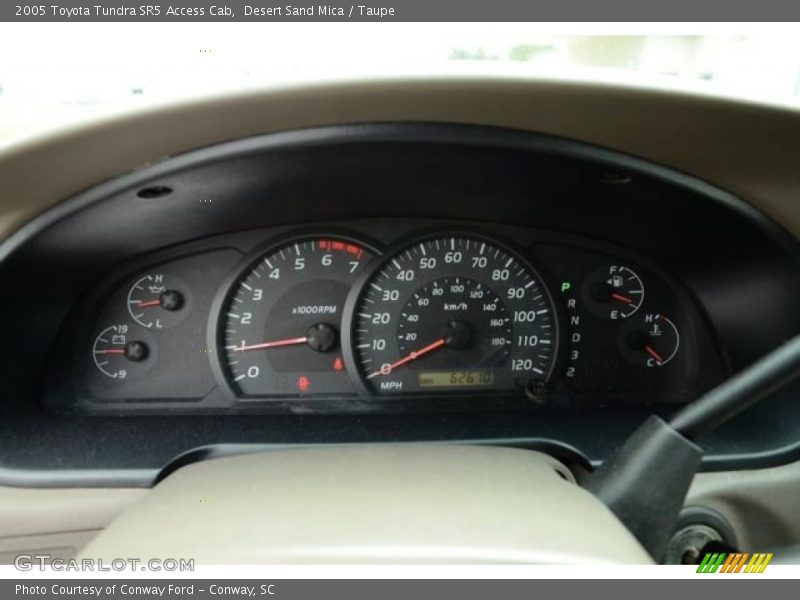Desert Sand Mica / Taupe 2005 Toyota Tundra SR5 Access Cab