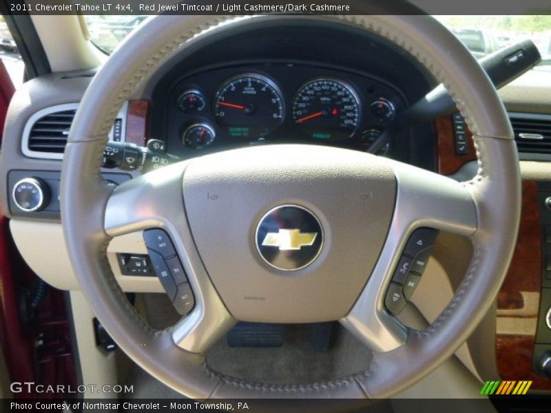 Red Jewel Tintcoat / Light Cashmere/Dark Cashmere 2011 Chevrolet Tahoe LT 4x4