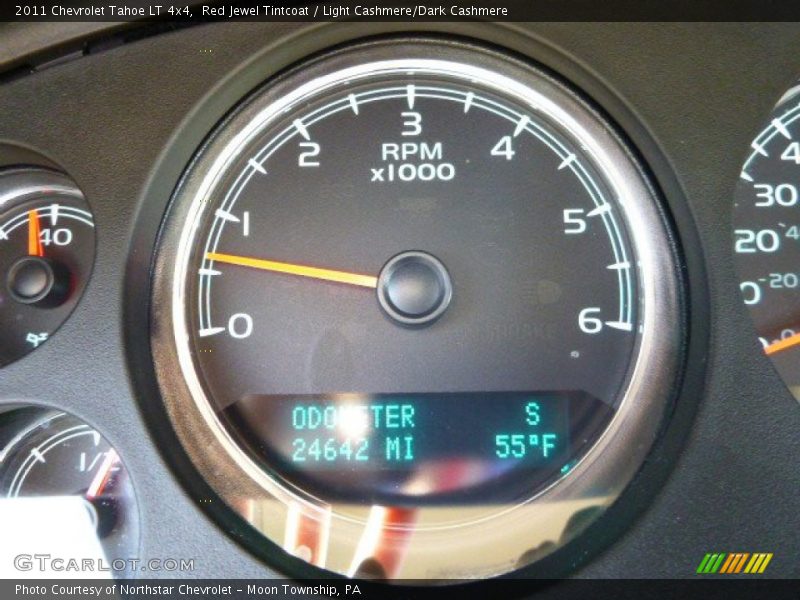 Red Jewel Tintcoat / Light Cashmere/Dark Cashmere 2011 Chevrolet Tahoe LT 4x4