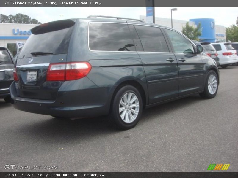 Sage Brush Pearl / Gray 2006 Honda Odyssey Touring