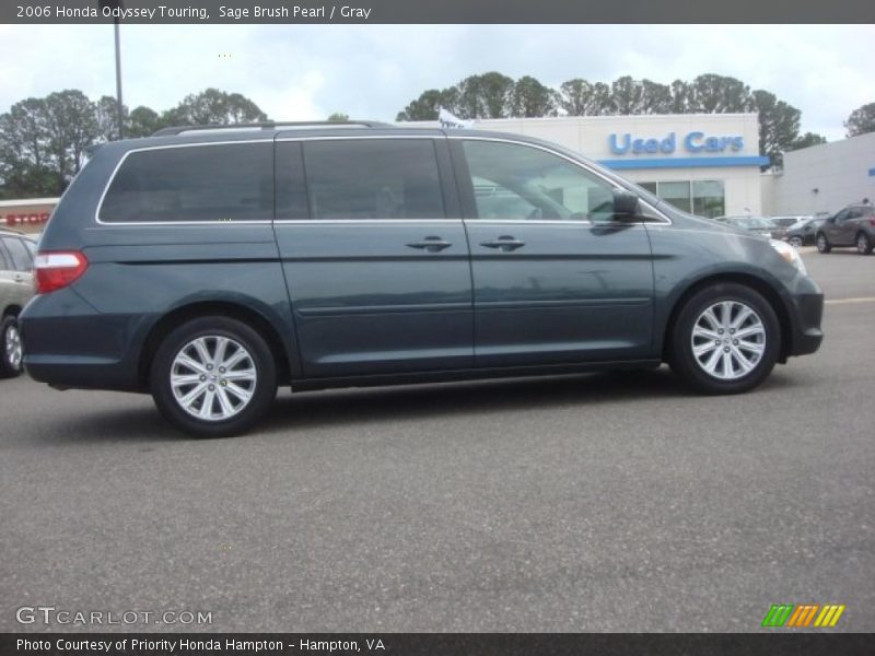 Sage Brush Pearl / Gray 2006 Honda Odyssey Touring